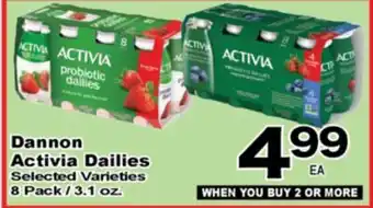 Superior Grocers Dannon Activia Dailies offer