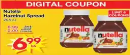 Superior Grocers Nutella Hazelnut Spread offer