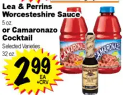Superior Grocers Lea & Perrins Worcesteshire Sauce 5 oz.or Camaronazo Cocktail offer