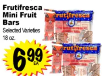 Superior Grocers Frutifresca Mini Fruit Bars offer