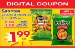 Superior Grocers Sabritas offer
