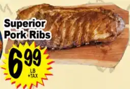 Superior Grocers Superior Pork Ribs offer