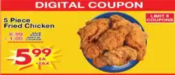Superior Grocers 5 Piece Fried Chicken offer