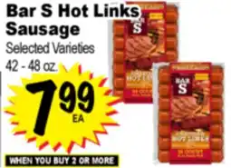 Superior Grocers Bar S Hot Links Sausage offer