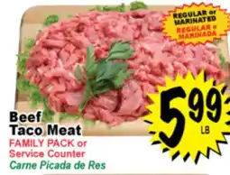 Superior Grocers Beef Taco Meat offer