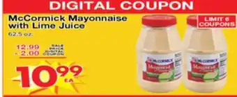 Superior Grocers McCormick Mayonnaise McCormick Mayonnaise offer