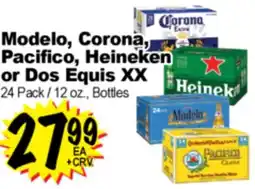 Superior Grocers Modelo, Corona, Pacifico, Heineken or Dos Equis XX offer
