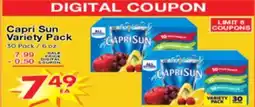 Superior Grocers Capri Sun Variety Pack offer
