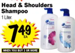 Superior Grocers Head & Shoulders Shampoo offer
