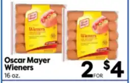 Superior Grocers Oscar Mayer Wieners offer