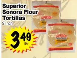 Superior Grocers Superior Sonora Flour Tortillas offer
