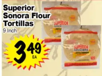 Superior Grocers Superior Sonora Flour Tortillas offer