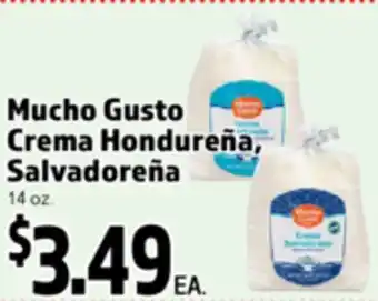 Superior Grocers Mucho Gusto Crema Hondureña, Salvadoreña offer