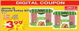 Superior Grocers Jennie-O Ground Turkey 93% offer