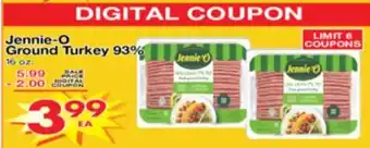 Superior Grocers Jennie-O Ground Turkey 93% offer