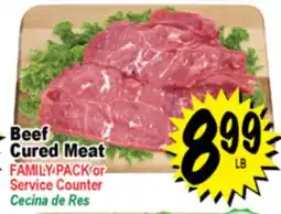 Superior Grocers Beef Cured Meat offer