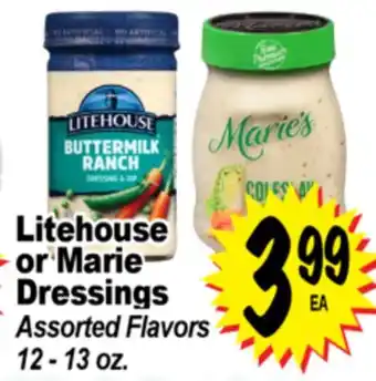 Superior Grocers Litehouse or Marie Dressings offer