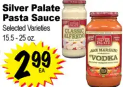 Superior Grocers Silver Palate Pasta Sauce offer