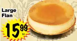 Superior Grocers Large Flan offer