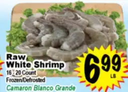 Superior Grocers Raw White Shrimp offer