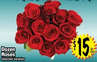 Superior Grocers Dozen Roses offer