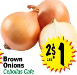 Superior Grocers Brown Onions offer