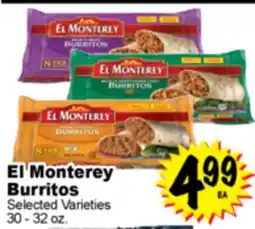 Superior Grocers El Monterey Burritos offer