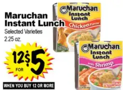 Superior Grocers Maruchan Instant Lunch offer