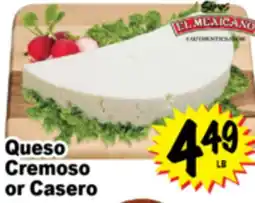Superior Grocers Queso Cremoso or Casero offer