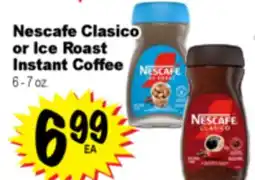 Superior Grocers Nescafe Clasico or Ice Roast Instant Coffee offer