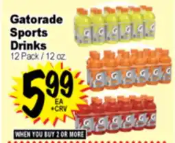 Superior Grocers Gatorade Sports Drinks offer