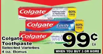 Superior Grocers Colgate Toothpaste offer