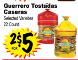 Superior Grocers Guerrero Tostadas Caseras offer