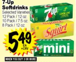 Superior Grocers 7-Up Softdrinks offer