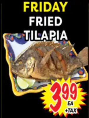 Superior Grocers FRIED TILAPIA offer