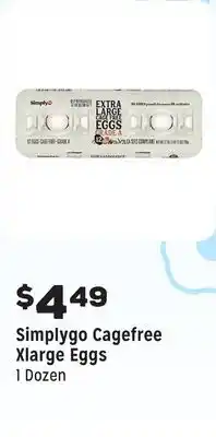 Grocery Outlet Cagefree Xlarge Eggs offer