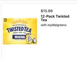 Walgreens 12-Pack Twisted Tea offer