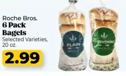 Roche Bros Roche Bros. Bagels offer