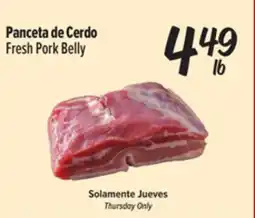 El Super Fresh Fresh Pork Belly offer