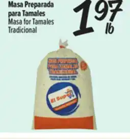 El Super Fresh Masa for Tamales Tradicional offer