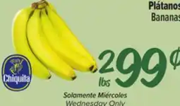 El Super Fresh Bananas offer