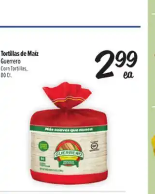 El Super Fresh Corn Tortillas offer