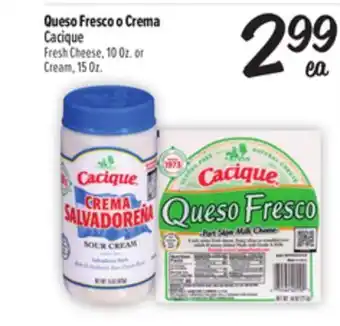 El Super Fresh Fresh Cheese, 10 Oz. or Cream, 15 Oz offer