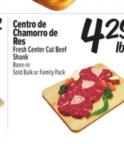 El Super Fresh Fresh Center Cut Beef Shank offer