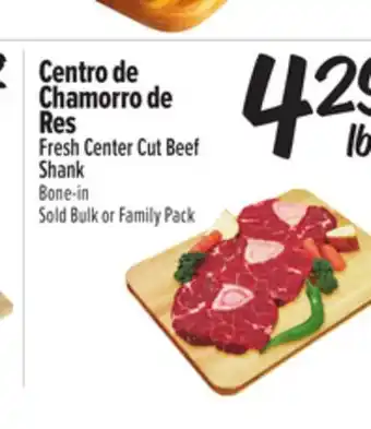 El Super Fresh Fresh Center Cut Beef Shank offer
