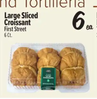 El Super Fresh Large Sliced Croissant offer