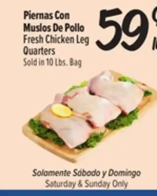 El Super Fresh Fresh Chicken Leg Quarters offer