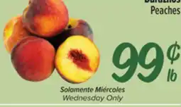 El Super Fresh Peaches offer