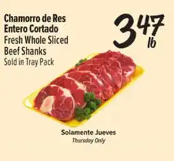 El Super Fresh Fresh Whole Sliced Beef Shanks offer