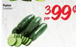 El Super Fresh Cucumbers offer